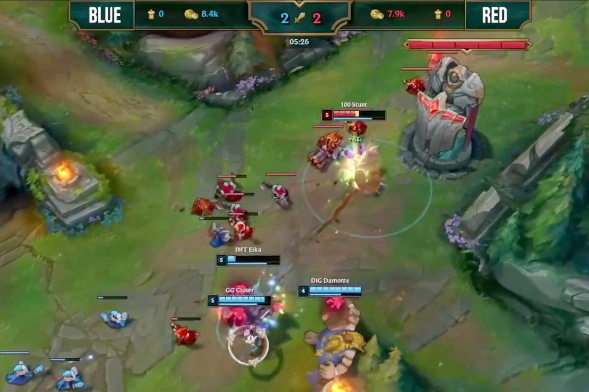 A screenshot of League of Legends.